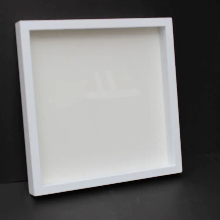 20x20 Shadow Box White Frame Set of 2 