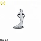 Heart Tag Metal Tags For Bracelet Custom Heart Shape Metal Tag Engraved Logo Charm For Bracelet/garment
