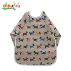 Infant Bib Bibs Sleeve Baby Bib Ohbabyka Waterproof Infant Sleeved Bib With Pocket Fashion Baby Bibs
