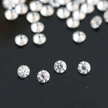 Large quantity in stock 1mm 1.5mm 2mm 2.5mm melee moissanite stones wholesale from Provence Gems
