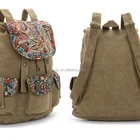 School Backpacks School Hot Sell Korean Style Canvas Drawstring Backpack School Bag Leisure Students Bag