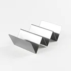 Metal Kitchen Kitchen Wholesale Stainless Steel Metal Fast Food Tacos 4 Packs Taco Stand Holder Kitchen