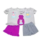 Teen Girl Teen Girl Set Wholesale Children Boutique Clothing Holiday Toddler Boy Set Kids Summer Teen Girl Outfit