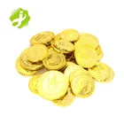 Color Plastic Plastic Customized Plastic Token Coin Promotion Custom Cheap Different Kinds Gold Color Plastic Token Coin