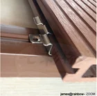 Decking Decking Decking Wpc Clip Custom WPC Stainless Steel Decking Clip For Wood Plastic Composite Decking