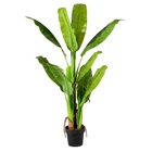 Artificial Banana Artificial Decor Tree 1.4m Artificial Fake Decorative Banana Leaf Tree Artificial Big Leaf Tree