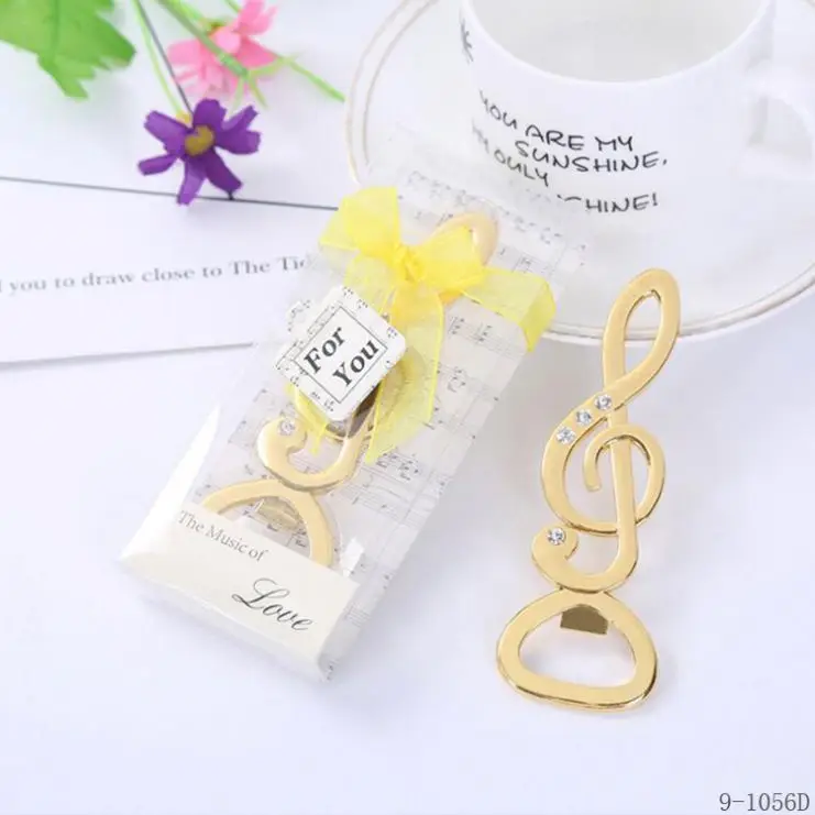 musical note bottle opener wedding gift souvenirs