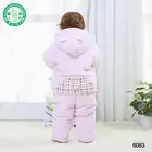 Wholesale Girl Clothes Winter Girl Clothes Chinese Chidren Clothing Set Wholesale 1year Old Baby Girl Winter Clothes Infant Boutique Outfit Baby Hooded Clothes
