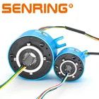Ring Slip Ring Senring 360 Rotary Union Electrical Connector 1~300 Wires 2A 10A~500A