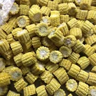 Corn Yellowcorn Corn New Crop BRC Certified Frozen Sweet Corn Cob Cut / Whole Good Quality