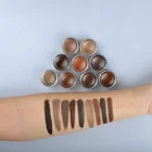 Gel Brow Gel Brow Gel 9 Color High Quality Private Label Gel Eye Brow Pomade