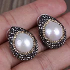 Micro Pave Earrings Earrings Earring Manufacturer Personalized Micro Pave CZ Cubic Zirconia Stud Earrings