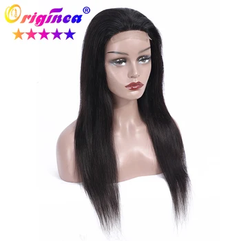 Factory wholesale 200 density Indian human shy hair full lace wig perruque indetectable