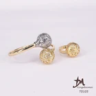 Jewelry Pieces Wholesale Fashion Jewelry Bangle Ring 2 Pieces Of Jewelry Set T0105