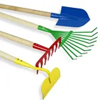 Tools Set Garden Tool Set Kids Big Size Metal Garden Tools With Wooden Handle Shovel Rake 4pcs Set