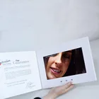 Card Video Card Brochure Lcd Brochure/A5 Customize Design Video Brochure Card /7 Inch Tft Lcd Module Video Brochure