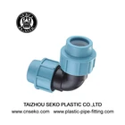 Hdpe Pipe Fittings Hdpe Pp Compression Fittings/italian Type 90 Degree Equal Elbow Plastic Pipe Fittings Taizhou Seko