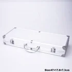 Stainless Tool Kit BZJ0066 Luxury Stainless Steel Aluminum Case Bbq Knife Set Tool Kit