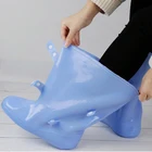 Men's Thick Sole Pvc Rain Shoe Cover