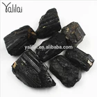 Stone Wholesale Natural Raw Materials Irregular Crushed Black Tourmaline Stone