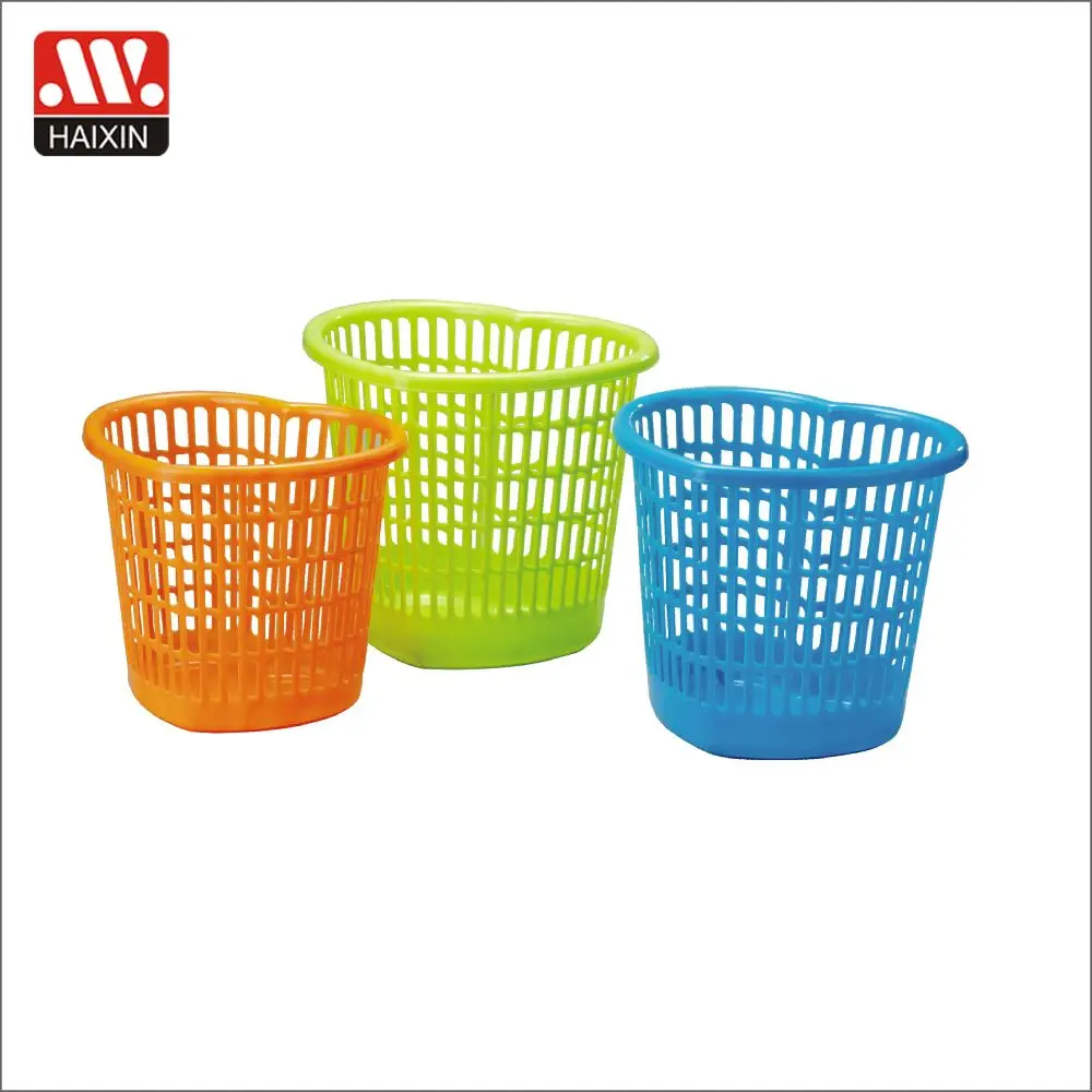 HaiXing Household plastic garbage bin waste basket paper basket 11L