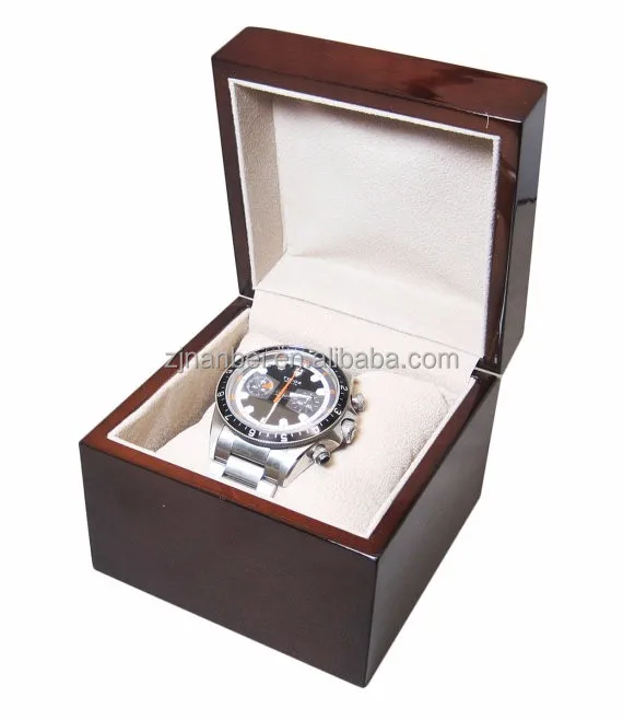 custom varnish luxury wooden watch gift box men watch box wood