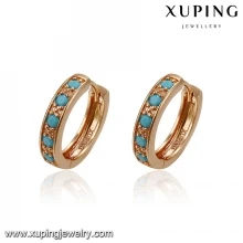55555 New turkey stone earring designs, imitation wholesale turkish women jewelry, 18k gold jewellery turquoise earrings