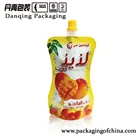 China Bag Bags Design China Manufacture Black Cool Doypack For Fruit Liquid Juice Packaging Bag