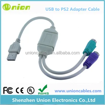 USB TO PS/2 PS2 MOUSE KEYBOARD CONVERTER CABLE ADAPTERble Keyboard Mouse Adapter Converter