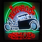 Light Custom Car Neon Light Sign Custom Neon Sign With Steel Stand
