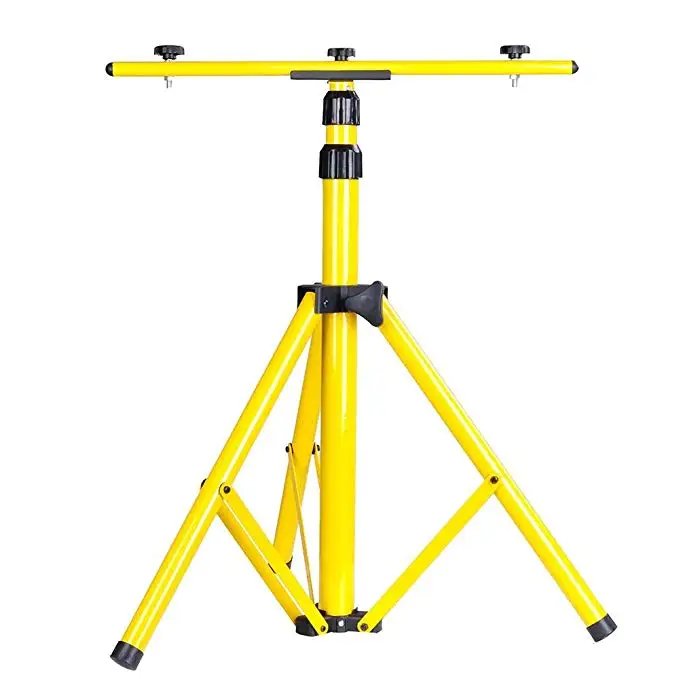 yellow tripod work light