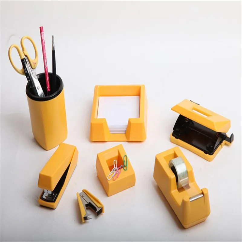 Unionpromo mini plastic office stationary set