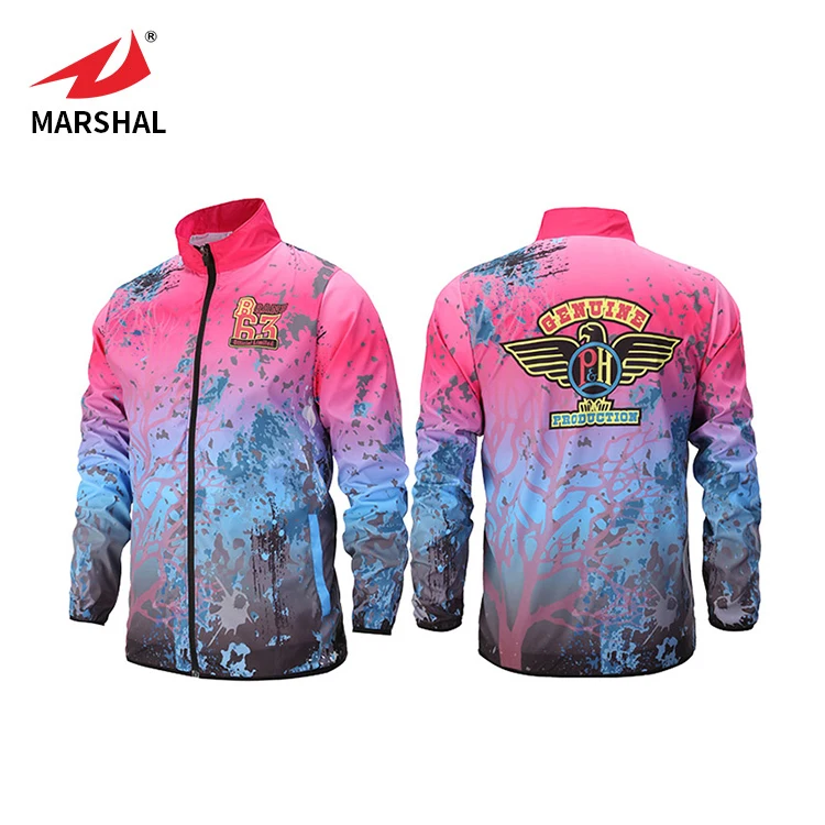 sublimated warm up jackets