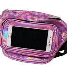 Women Hologram Laser Waist Bag Fashion Waterproof Shiny Neon Fanny Pack Bum Bags Travel Purse Bum Bag