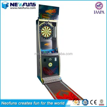 Neofuns High Quality Indoor Sports Coin Operated Arcade Electronic Darts Game Machine Online vs Phoenix Dartboard For Bar