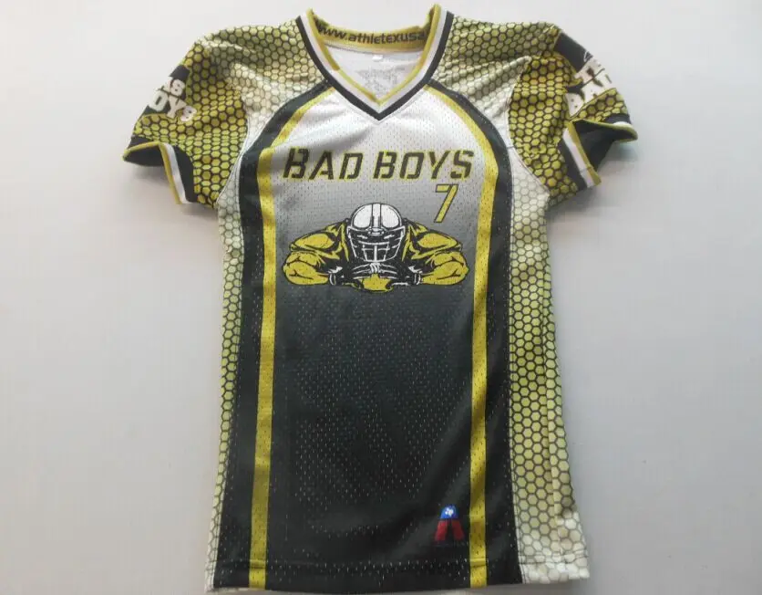 BETHERIVAL Custom Pattern New Design Football Uniform Jersey Flag Football Uniform Jersey details