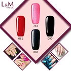 Color Nail Polish 630 Colors Nail Gel Polish Ibdgel 630 Color UV Nail Soak Off Gel Polish