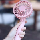 Battery Rechargeable Fans Hand Electric Fan Battery Charging Cooling USB Portable Electric Hand Rechargeable Mini Fans