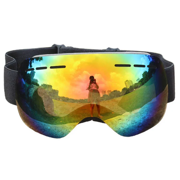 Dual Lens Anti-fog Snow Ski Glasses 