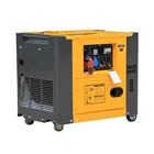 Digital Engine Engine Generator 400V Universal Wheel Digital Display Man Engine Diesel Generator