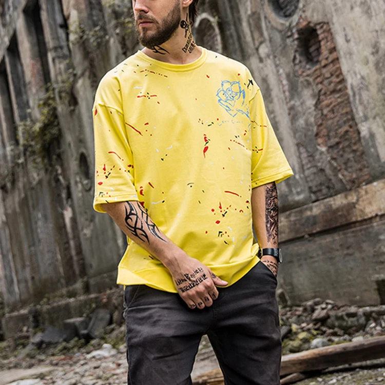 yellow shirts in bulk