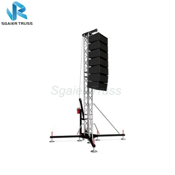 rigging line array speakers