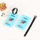 Luggage UV Printing Luggage Tag/ UV Luggage Tag/pvc Luggage Tag