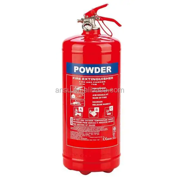 3kg powder fire extinguishers with en3 approved