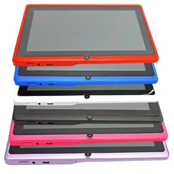 Hot Cheap Kids Learning Tablets Quad-core Full A33 RAM 1GB 8G Android 6.0 Q88 7 inch Tablet