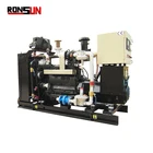 Gas Generator Set 50kw Gas Generator Set 50KW Wood Gas Engine Powered Electric Generator Set For Sale Price