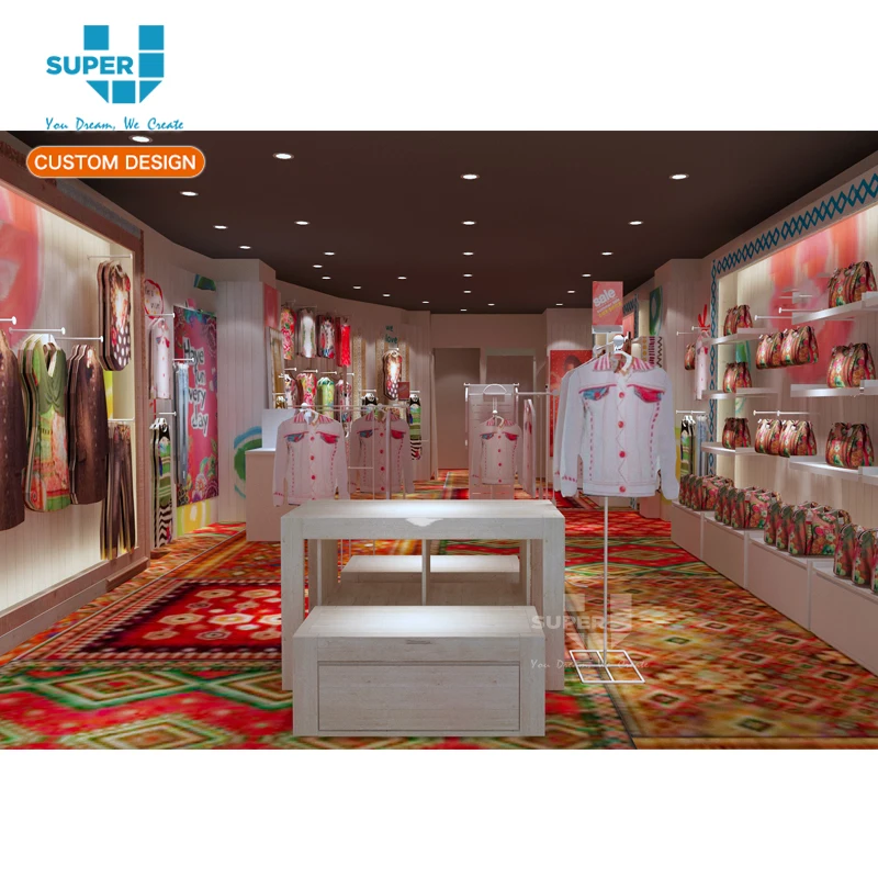 New Design Ladies Clothing Shop Fitting 