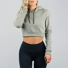 Hoodie Hoodies 50/50 Blend Fleece Crop Top Hoodie Custom Blank Womens Cropped Hoodie Xxxxl Jumper Hoodies