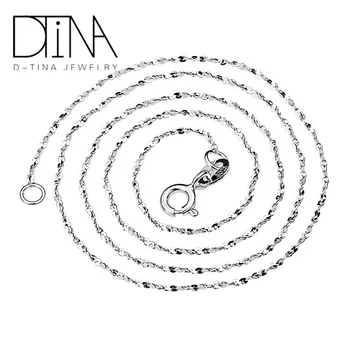 DTINA SY6 Silver Chain 925 Sterling Silver Necklace Gypsophila Necklace