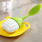Silicone Tea China Factory New Design Popular Item Durable Silicone Handle Ceramic Tea Bag Ball Infuser Filter Strainer